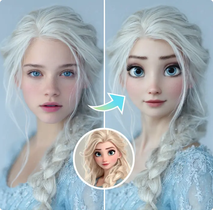 AI Face Swap Example